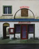 Restaurant by Thomas Pradzynski, Acrylic, offered Jul 2025