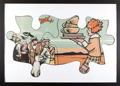 Annie's Chores by Mary Snowden, Lithograph, offered Jul 2025