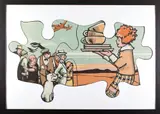 Annie's Chores by Mary Snowden, Lithograph, offered Jul 2025
