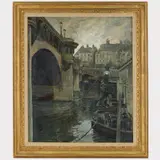 Paris, 1903 by Carle Michel Boog, Oil on canvas, offered Jul 2025