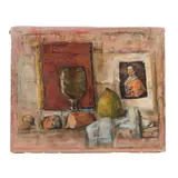Still Life with Book by John Robinson Frazier, Oil on canvas, offered Jul 2025