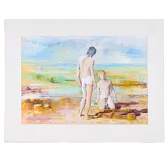 Sandwich Bay by Tom Davison, 1994, Watercolor, colored pencil, and graphite, offered May 2025