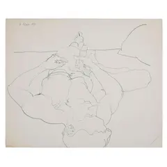 4 Mar. '88 by Laurence Herbert Scott, 1988, pencil on paper, offered May 2025