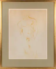 10 July '80 by Laurence Herbert Scott, pencil on paper, offered Feb 2025