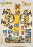 Ruckus Taxi by Red Grooms, 1986, Lithograph, offered Feb 2025