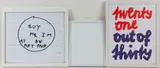 prints: "Buy Me I'm At An Art Fair." by Simon Evans, 2005, Serigraph, offered Feb 2025