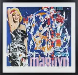 Marylin 3 by Rotella, 1979, Serigraph, offered Feb 2025