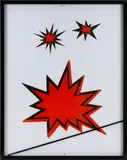 Untitled by Shelter Serra, Serigraph. Blind, offered Feb 2025