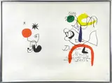 DerriÃ¨re Le Miror by Joan Miró, Lithograph, offered Feb 2025