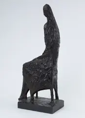 Seated Woman by Chana Orloff, bronze, offered Feb 2025