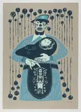Mumbo Jumbo" by Jose Feitor, Serigraph, offered Feb 2025