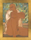 The White Shirt by Joseph Radoccia, 1997, Acrylic, oil and graphite on panel, offered Dec 2024