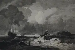 Untitled by Jacob van Ruisdael, etching, sold Feb 2019