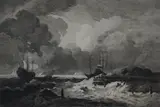 Untitled by Jacob van Ruisdael, etching, sold Feb 2019