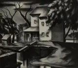 Lock House #64 by G. Ralph Smith, lithograph, sold Feb 2019
