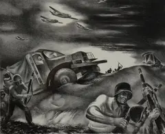 Rehearsal by G. Ralph Smith, lithograph, sold Feb 2019