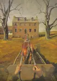 PA artist by George Weymouth, lithograph, sold Feb 2019