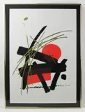 Concerto du Crepuscule by Michiyoshi Deguchi, etching and aquatint, sold Sep 2022