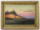 Close of Day by H.G. Hewes, oil on canvas, sold Sep 2022
