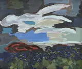Darkened day by Lynne Mapp Drexler, 1986, Oil on canvas, sold Jul 2026
