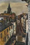 Rue benapile by Maurice Boitel, 1946, Oil on panel, sold Jul 2026