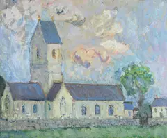 St planchere, normandy by Adrian Ryan, Oil on canvas, sold Jul 2026