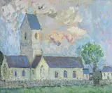 St planchere, normandy by Adrian Ryan, Oil on canvas, sold Jul 2026