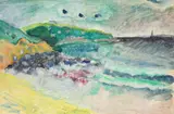 Sennen cove, cornwall by Adrian Ryan, Oil on canvas-board, sold Jul 2026