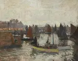The harbour, st. ives by John Anthony Park, Oil on canvas, sold Jul 2026