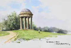 The rotunda - stowe by David Shepherd, Oil on canvas, sold Jul 2026
