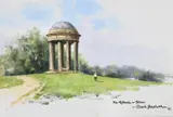 The rotunda - stowe by David Shepherd, Oil on canvas, sold Jul 2026