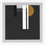 Untitled by Jules de Goede, Acrylic over pencil on canvas, with cut out, sold Jul 2026