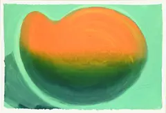 Mango (heenk 83) by Howard Hodgkin, Etching and carborundum printed in colours with hand-colouring, sold Jul 2026