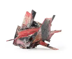 Untitled: upturned house 10 by Phyllida Barlow, 2015, sculpture, sold Jul 2026