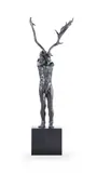 Antler figure by Beth Carter, 2021, Bronze, sold Jul 2026