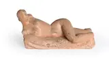 Reclining female nude by Frank Dobson, Terracotta, sold Jul 2026