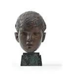 Head of a boy by David Wynne, Bronze, sold Jul 2026