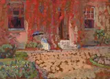 Snargate rectory by Harold Gilman, Oil on board, sold Jul 2026