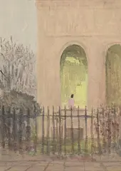 The civil servant by Mary Potter, Oil on canvas, sold Jul 2026