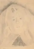 Girl wearing a white veil, after mancini by John Singer Sargent, Pencil, sold Jul 2026