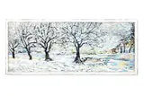 Deepest december by Martin Beek, 1999, Oil on board, sold Jul 2026