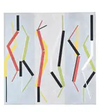 Untitled (abstract) by Natalie Dower, Oil over touches of pencil on canvas, sold Jul 2026