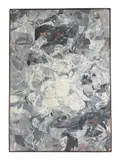 Untitled by Lorri Whiting, 1959, Mixed media and collage on canvas, sold Jul 2026
