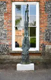 A large bronze figure, late 20th century by Eva Drewett, sculpture, sold Jun 2026