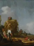 The hay wagon by Pieter de Molijn, Oil on panel, sold Jun 2026