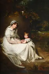 After sir thomas lawrence, portrait of lady templetown by Frank Moss Bennett, Oil on canvas, sold Jun 2026