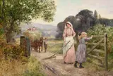 The haycart by Yeend King, Oil on canvas, sold Jun 2026