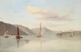The firth of clyde by William Clark of Greenock, Oil on canvas, sold Jun 2026