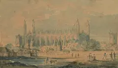 Cambridge with king's college chapel by J. M. W. Turner, watercolor, sold Jun 2026