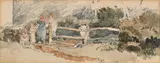 Study of children climbing a fence by Peter De Wint, Watercolour and pencil on paper, sold Jun 2026